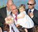 Valeria lors du mariage de ses parents Andrès Iniesta et Anna Ortiz le 8 juillet 2012 au au château Castillo de Tamarit en Tarragone