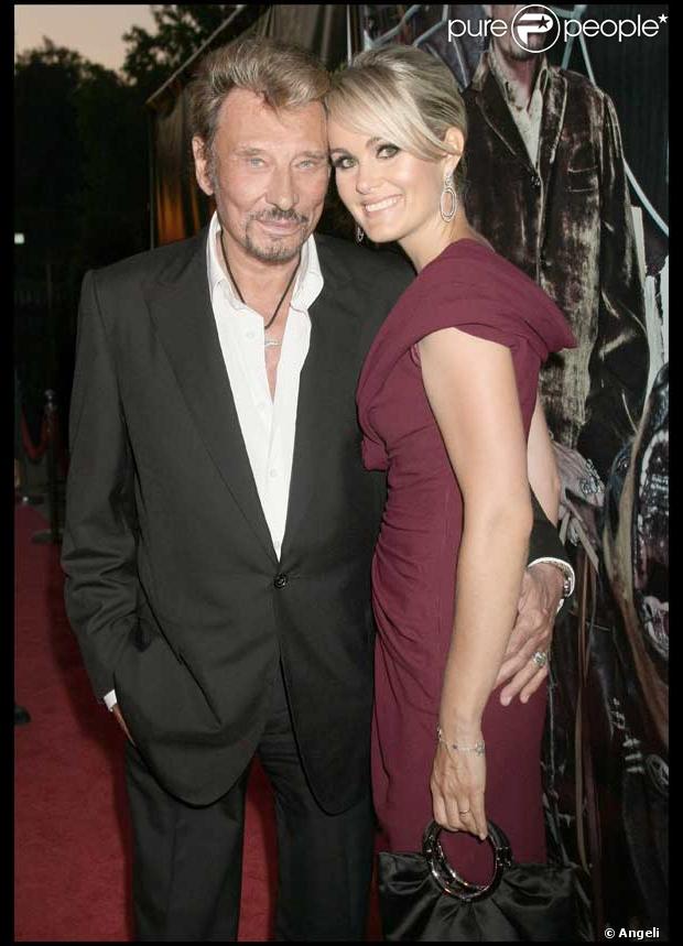 Johnny Hallyday et Laeticia Hallyday