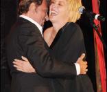 Johnny Hallyday et Sharon Stone