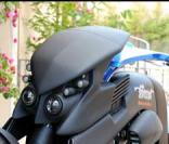 La nouvelle moto de Johnny Hallyday