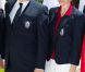 Le prince Albert et la princesse Charlene de Monaco participaient le 12 juillet 2012 à la présentation de la délégation olympique monégasque pour les JO de Londres 2012, à l'Hôtel Hermitage. Six athlètes porteront les couleurs de la principauté.