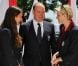 Albert et Charlene avec Angélique Trinquier, nageuse spécialiste du 100 m dos et porte-drapeau. Le prince Albert de Monaco et la princesse Charlene procédaient le 12 juillet 2012 à la présentation de la délégation olympique monégasque pour les JO de Londres 2012, à l'Hôtel Hermitage. Six athlètes porteront les couleurs de la principauté.