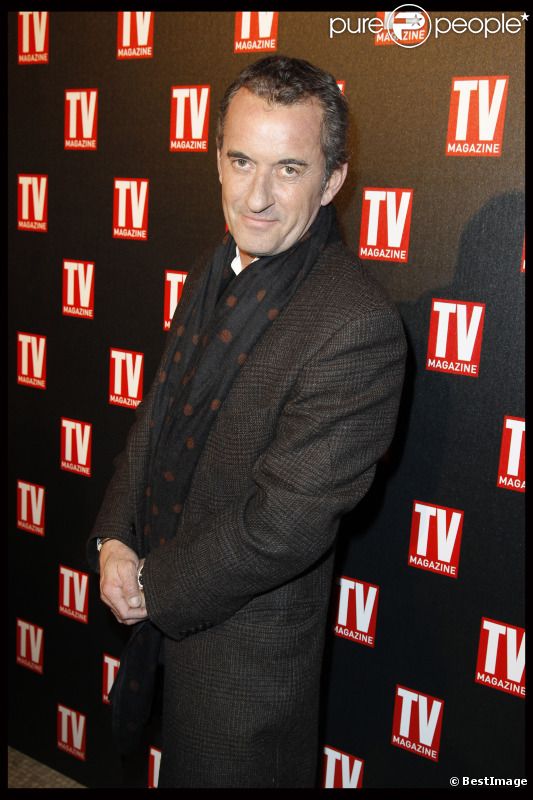 Christophe Dechavanne en février 2012 à Paris