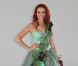 La jolie Delphine Wespiser, Miss France 2012, dans son costume national créé par l'alsacien Thibault Welchlin