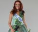 La flamboyante Delphine Wespiser, Miss France 2012, dans son costume national créé par l'alsacien Thibault Welchlin