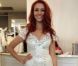 Delphine Wespiser, Miss France 2012 dans sa belle tenue de soirée pour Miss Monde