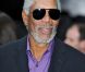 Morgan Freeman lors de l'avant-première à Londres de The Dark Knight Rises le 18 juillet 2012
