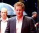 Le prince Harry lors de l'avant-première à Londres de The Dark Knight Rises le 18 juillet 2012