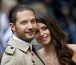 Tom Hardy et Charlotte Riley lors de l'avant-première à Londres de The Dark Knight Rises le 18 juillet 2012