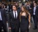 Christian Bale et sa femme Sibi Blazic lors de l'avant-première à Londres de The Dark Knight Rises le 18 juillet 2012