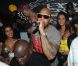 Flo Rida avec Ayem d' Hollywood Girls  et  Nabilla des Anges de la télé-réalité 4  au  Palais-Maillot  le 28 juin 2012 à Paris