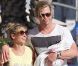 Elsa Pataky, Chris Hemsworth et leur fille India Rose en balade dans les rues de Santa Monica, le 20 juillet 2012.