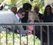 Sylvester Stallone aux obsèques de son fils Sage Stallone, mort à l'âge de 36 ans, le samedi 21 juillet 2012 à Brentwood.