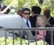 Sylvester Stallone aux obsèques de son fils Sage Stallone, mort à l'âge de 36 ans, le samedi 21 juillet 2012 à Brentwood.