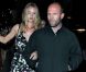 Rosie Huntington-Whiteley et Jason Statham s'offrent une soirée en amoureux dans le quartier de Mayfair. Londres, le 24 juillet 2012.