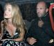 Rosie Huntington-Whiteley et Jason Statham dans le quartier de Mayfair à Londres, le 24 juillet 2012.