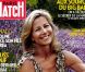 Claire Chazal, " Reine et sereine " pour  Paris Match , juillet 2012.