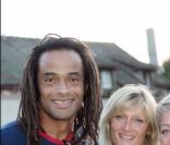 Yannick Noah et Isabelle Camus