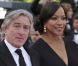 Robert De Niro et sa bien-aimée Grace Hightower en mai 2012 au Festival de Cannes