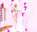 Zahia dans le making of du shooting par Ellen von Unwerth de sa collection automne/hiver 2012-2013