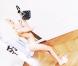 Zahia dans le making of du shooting par Ellen von Unwerth de sa collection automne/hiver 2012-2013