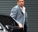 Brad Pitt, en plein tournage du film  The Counselor , à Londres, le samedi 4 août 2012.
