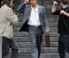 Brad Pitt, en plein tournage du film  The Counselor , à Londres, le samedi 4 août 2012.