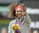 Serena Williams a décroché l'or après avoir corrigé Maria Sharapova en finale du tournoi olympique le 4 août 2012 à Londres (6-0, 6-1)