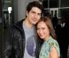 Brandon Routh et sa femme Courtney Ford en juin 2011 lors de la présentation de la saison 4 de  True Blood . Le couple a accueilli le 10 août 2012 son premier enfant, Leo James.