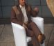 Brad Pitt sur le tournage de The Counselor à Londres le 31 juillet 2012