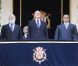 Le roi Juan carlos Ier d'Espagne le 11 août 2012 à Cadix pour le bicentenaire de la constitution.