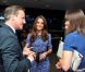 Kate Middleton lors de la cérémonie de clôture des Jeux olympiques de Londres, le 12 août 2012