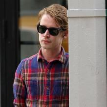 Macaulay Culkin à New York, le 17 août 2012