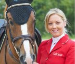 La cavalière britannique star Ellen Whitaker