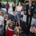 Princesse Mary : Superbe, les étudiants lui font la visite guidée du campus