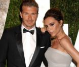 David et Victoria Beckham en février 2012.