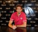 Camille Lacourt pose aux Galeries Lafayette, à Paris, samedi 1er septembre 2012.