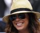 Eva Longoria dans les tribunes du Arthur Ashe Stadium le 3 septembre lors de la victoire de Serena Williams en huitièmes de finale de l'US Open à New York