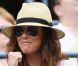 Eva Longoria le 2 septembre 2012 à l'US Open lors du match de Serena Williams en huitièmes de finale à New York