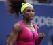 Serena Williams lors de sa victoire expéditive face à Andrea Hlavackova (6-0, 6-0) le 3 septembre 2012 à New York lors de l'US Open en huitièmes de finale