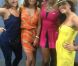 Eva Longoria et Serena Williams prennent la pose après la victoire de cette dernière le 1er septembre 2012 à l'US Open de New York