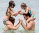  EXCLU : Bataille pour Peter Facinelli et ses filles Lola, Luca et Fiona le 5 septembre 2012 à Hawaï  