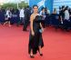 Salma Hayek arrive à la cérémonie de clôture du Festival du cinéma américain de Deauville le 8 septembre 2012