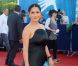 Salma Hayek arrive à la cérémonie de clôture du Festival du cinéma américain de Deauville le 8 septembre 2012