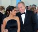 Salma Hayek et son mari François-Henri Pinault arrive à la cérémonie de clôture du Festival du cinéma américain de Deauville le 8 septembre 2012