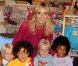 Heidi Klum présente sa collection enfant "Truly Scrumptious". Los Angeles, le 14 septembre 2012.