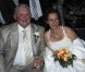  Thierry et Annie posent le jour de leur mariage, à Gavray, le samedi 15 septembre 2012.  