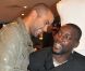 Tony Parker et Ladji Doucoure lors de la soirée anniversaire du restaurant Arrêts de Jeu à Aubervilliers le 15 septembre 2012