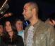 Tony Parker et sa compagne Axelle lors de la soirée anniversaire du restaurant Arrêts de Jeu à Aubervilliers le 15 septembre 2012