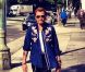 Johnny Hallyday immortalisé par Laeticia à Los Angeles, septembre 2012.